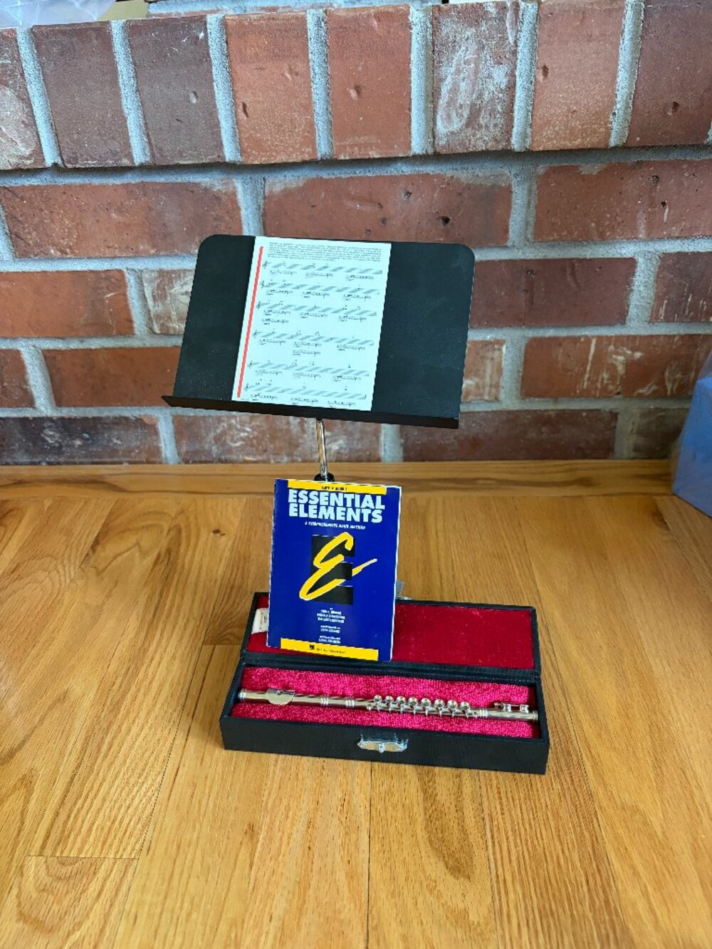 American Girl Doll Flute and Music Stand Set COMPLETE - Retired Truly Me